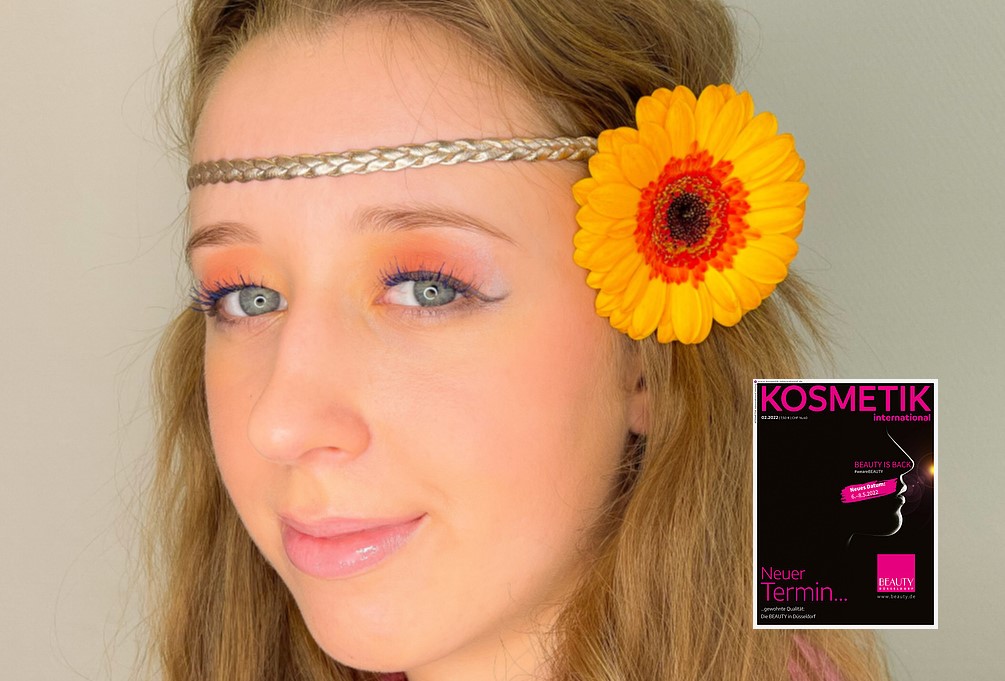 Hippie Make-up für Kosmetik International